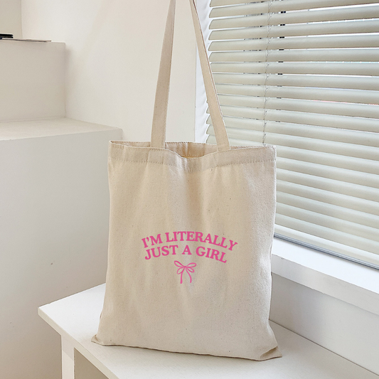 Just a Girl Tote