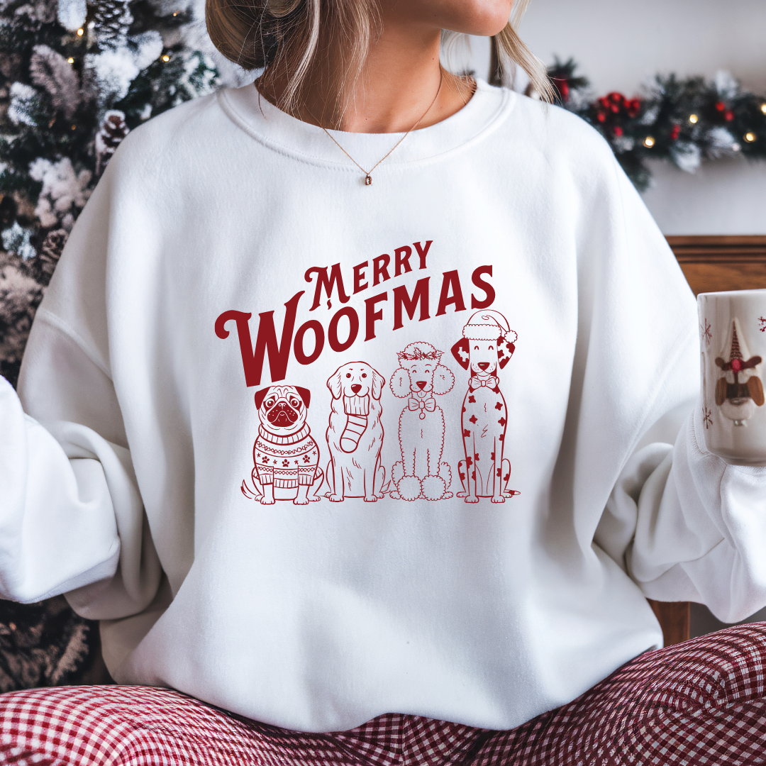 Merry Woofmas Crewneck Sweatshirt