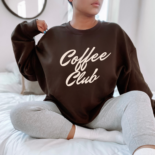 Coffee Club Crewneck Sweatshirt