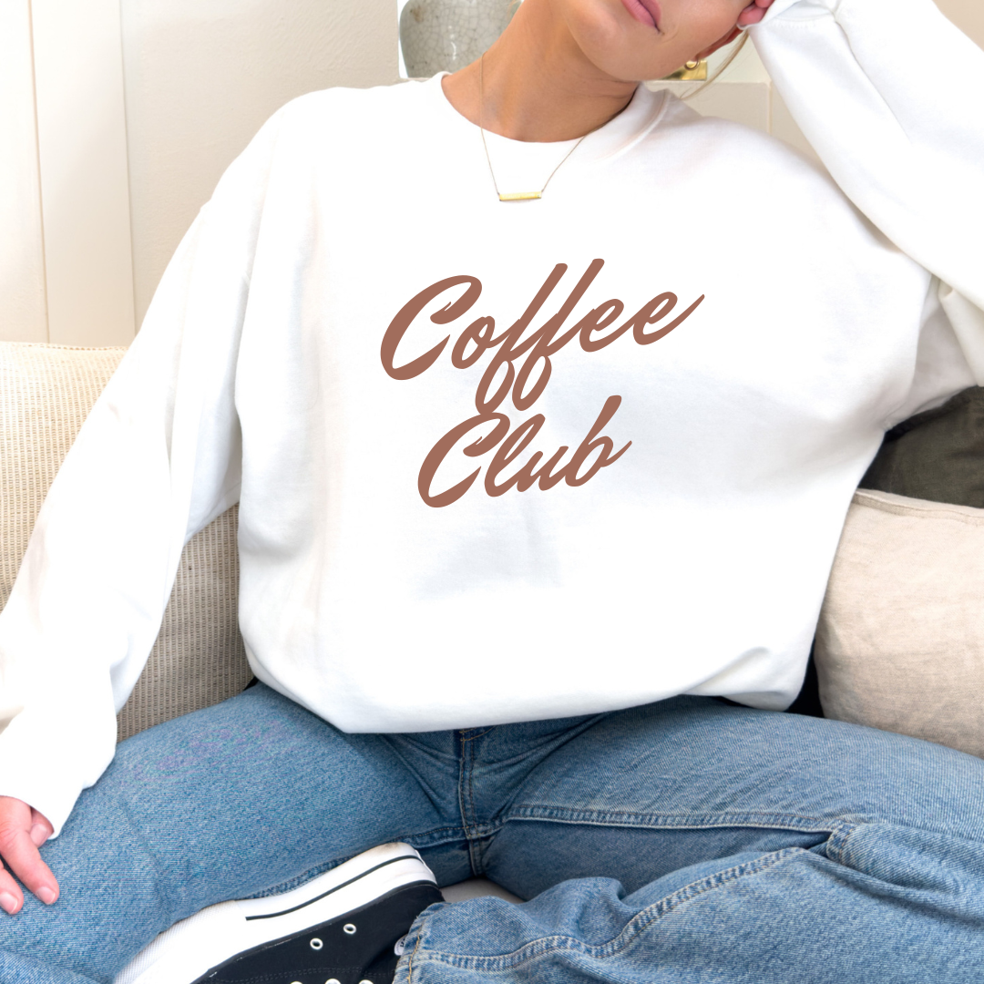 Coffee Club Crewneck Sweatshirt