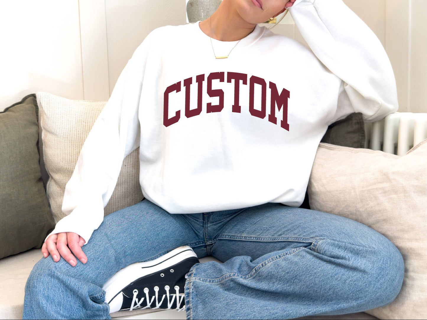 Custom State Crewneck