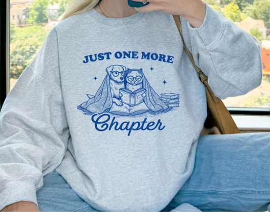 Just One More Chapter Crewneck Sweatshirt