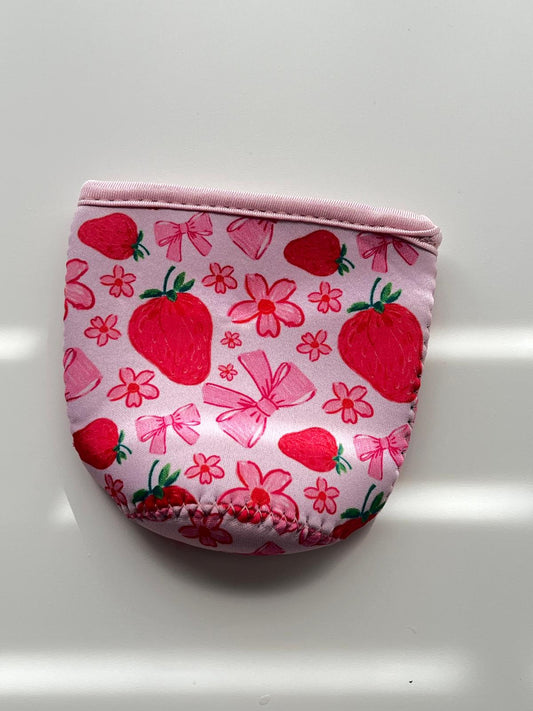 Strawberries and Bows Coffee Sleeve